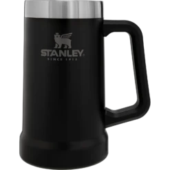 Stanley Adventure Big Grip Beer Stein | 24 OZ -Drinkware Shop B2B Web PNG Adventure Big Grip Beer Stein 24oz Matte Black