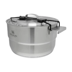 Stanley Adventure Even-Heat Camp Pro Cookset -Drinkware Shop B2B Web PNG AdventureEven HeatCampProCookSetStainlessSteel 6