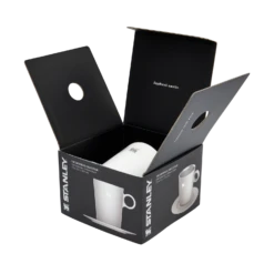 Stanley The DayBreak Café Latte Cup & Stillness Saucer | 10.6 OZ -Drinkware Shop B2B Web PNG Cafe Latte Cup Stillness Saucer 10 6OZ Pale Stone Hero Open Packaging 6bd029d2 643e 49ef 9025 d71629b1fc2c