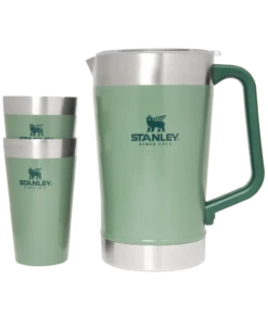 Stanley Classic Stay Chill Beer Pitcher Set -Drinkware Shop B2B Web PNG Stanley HammertoneGreen PitcherSets DSC 3575