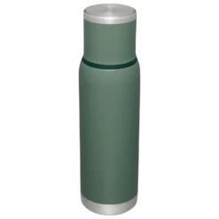 Stanley Adventure To-Go Bottle | 1.1 QT -Drinkware Shop B2B Web PNG The Adventure 2 0 To Go Bottle 1 1QT 1 0L Hammertone Green Hero Back