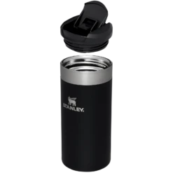 Stanley The AeroLight™ Transit Bottle | 12 OZ -Drinkware Shop B2B Web PNG The AeroLight Transit Bottle 12oz 0 35L Black Glimmer Hero Exploded 4fc0b555 a7ea 4517 bcba ee37f6cbe518