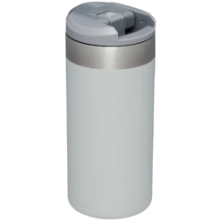 Stanley The AeroLight™ Transit Bottle | 12 OZ -Drinkware Shop B2B Web PNG The AeroLight Transit Bottle 12oz 0 35L Fog Glimmer Hero Back a9607d91 c067 43f7 8d90 5f49dccdca87