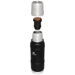 Stanley Artisan Thermal Bottle | 1.1QT -Drinkware Shop B2B Web PNG The Artisan Thermal Bottle 1 1QT 1 0L Black Moon Hero Exploded c8c96bbc 6f24 448a 8716 9451cf13dea7