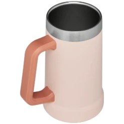 Stanley Adventure Big Grip Beer Stein | 24 OZ -Drinkware Shop B2B Web PNG The Big Grip Beer Stein 24OZ Limestone Hero Back bbc818e3 0acc 46c3 8f91 9f25fc2f105f