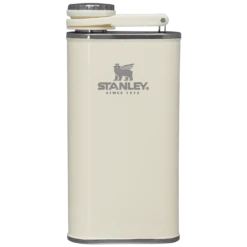 Stanley Adventure Pre-Party Flask | 8 OZ -Drinkware Shop B2B Web PNG The Easy Fill Wide Mouth Flask 8OZ Cream Gloss Front 1 0bf45cc9 e142 4c06 9036 7d45cbc541c8