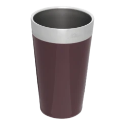 Stanley The Milestones Stacking Beer Pint | 16 OZ -Drinkware Shop B2B Web PNG The Milestones Stacking Pint Glass 1940 Garnet Gloss Hero Back 75e6bd1b 0b6b 4844 8f1f b6840dbb2a7a