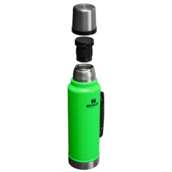 The Neon Classic Legendary Bottle | 1.5 QT -Drinkware Shop B2B Web PNG TheLegendaryClassicBottle1.5QT NeonGreen HeroExploded