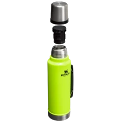 The Neon Classic Legendary Bottle | 1.5 QT -Drinkware Shop B2B Web PNG TheLegendaryClassicBottle1.5QT NeonYellow HeroExploded 1