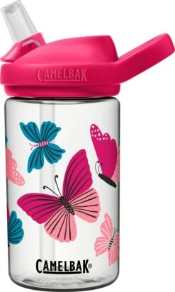 Camelbak Eddy Plus 14 Oz Bottle - Kids|-|Bouteille Eddy Plus 14 Onces - Enfant -Drinkware Shop CMB C 2472101041 7EColorblock 20Butterflies