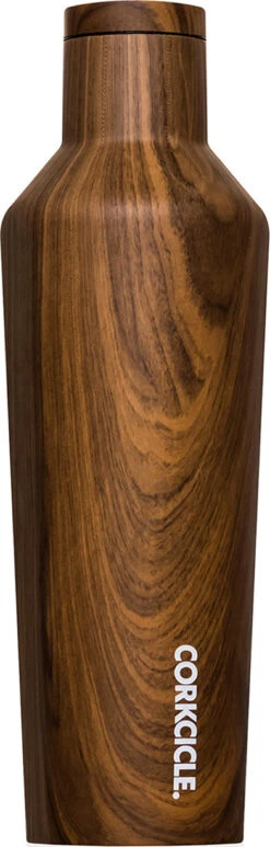 Corkcicle Premium Canteen Bottle - 16 Oz|-|Bouteille Premium Canteen - 16 Onces -Drinkware Shop CRK 2016P 7EWalnut 20Wood 08f35c8b 41d4 4dab 9ab9 22e493cb5e8c