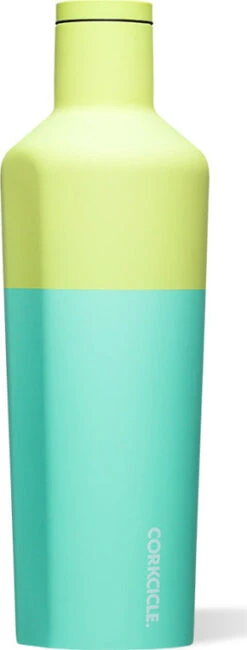 Corkcicle Premium Canteen Bottle - 25 Oz|-|Bouteille Premium Canteen - 25 Onces -Drinkware Shop CRK 2025P 7EColor 20Block 20Limeade
