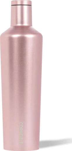 Corkcicle Premium Canteen Bottle - 25 Oz|-|Bouteille Premium Canteen - 25 Onces -Drinkware Shop CRK 2025P 7ERose 20Metallic