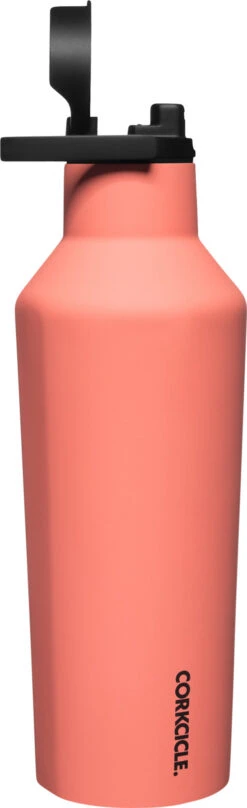 Corkcicle Camo Sport Canteen Bottle - 32 Oz|-|Bouteille Camo Sport Canteen - 32 Onces -Drinkware Shop CRK 2032 7E 7EDetail1 20Neon 20Lights 20Coral