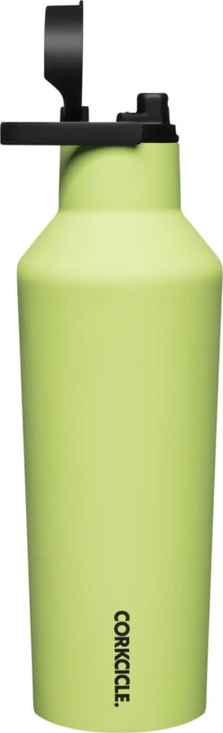 Corkcicle Camo Sport Canteen Bottle - 32 Oz|-|Bouteille Camo Sport Canteen - 32 Onces -Drinkware Shop CRK 2032 7E 7EDetail2 20Neon 20Lights 20Citron