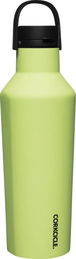 Corkcicle Camo Sport Canteen Bottle - 32 Oz|-|Bouteille Camo Sport Canteen - 32 Onces -Drinkware Shop CRK 2032 7E 7EDetail3 20Neon 20Lights 20Citron