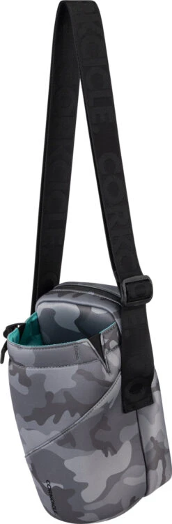 Corkcicle Insulated Packable Bottle Sling|-|Porte-bouteille Isolé à Harnais -Drinkware Shop CRK 92SW22 7E 7EDetail1 20Grey 20Camo 20Neoprene