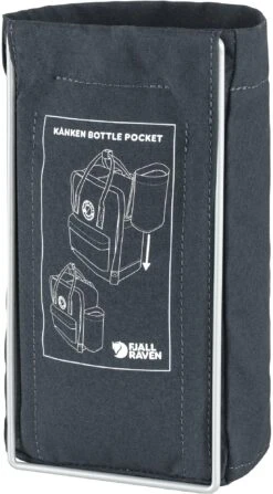 FJÄLLRÄVEN Kanken Bottle Pocket|-|Poche Pour Bouteille Kanken -Drinkware Shop FJR F23793 7E 7EBack 20Navy