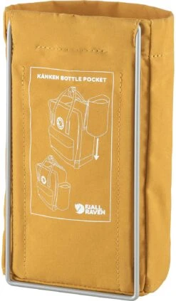 FJÄLLRÄVEN Kanken Bottle Pocket|-|Poche Pour Bouteille Kanken -Drinkware Shop FJR F23793 7E 7EBack 20Ochre 15143bb9 3bff 4454 9926 0759d9c192a6