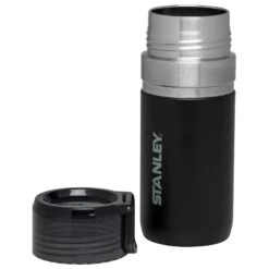 Stanley Go Vacuum Bottle 16.9oz - Matte Black -Drinkware Shop GO Vacuum Water bottle 16oz Matte Black exploded