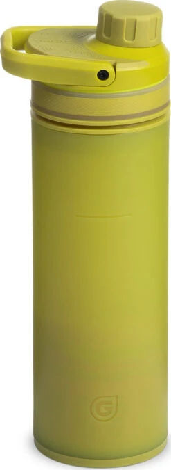 Grayl 16.9oz UltraPress® Purifier Bottle|-|Bouteille Purificateur UltraPress® De 16,9 Oz -Drinkware Shop GRY 500 7E 7EDetail5 20Forager 20Moss