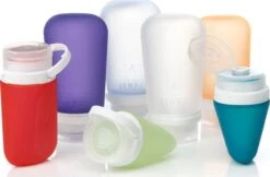 Humangear GoToob+ X-Large Silicone Bottle|-|Bouteille Silicone GoToob+ X-Large -Drinkware Shop HMG HGTOOBXL 7E 7EDetail2 20Clear