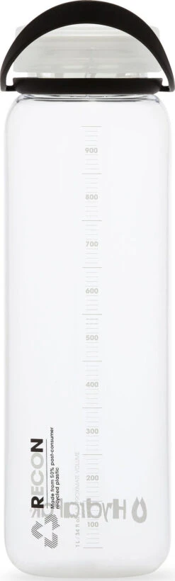 Hydrapak Recon 1L Water Bottle|-|Bouteille D'eau Recon 1L -Drinkware Shop HPK BR02 7E 7EBack 20Clear 20 20Black 20 20White