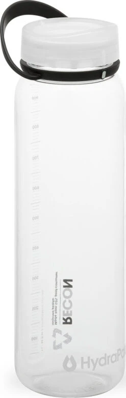 Hydrapak Recon 1L Water Bottle|-|Bouteille D'eau Recon 1L -Drinkware Shop HPK BR02 7E 7EFront 20Clear 20 20Black 20 20White
