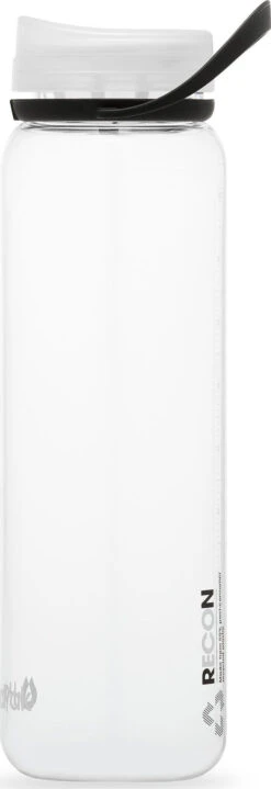 Hydrapak Recon 1L Water Bottle|-|Bouteille D'eau Recon 1L -Drinkware Shop HPK BR02 7E 7ESide1 20Clear 20 20Black 20 20White