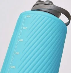 Hydrapak Flux™ 1L Ultra-Light Reusable Bottle|-|Bouteille Réutilisable Ultra-légère Flux ™ 1L -Drinkware Shop HPK GF410 7E 7Ed 20Malibu 20Blue 82550c67 0efb 4d96 b783 3c4ec38484c8