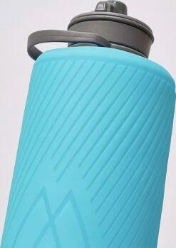 Hydrapak Flux™ 1.5L Ultra-Light Reusable Bottle|-|Bouteille Réutilisable Ultra-légère Flux ™ 1,5L -Drinkware Shop HPK GF415 7E 7Ed 20Malibu 20Blue
