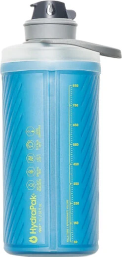 Hydrapak Flux Ultra-Light Reusable Bottle - 1L|-|Bouteille Réutilisable Ultra-légère Flux - 1L -Drinkware Shop HPK GF420M 7E 7EBack 20Tahoe 20Blue b9b8bf4d c864 49ea b2cd a935e64f8193