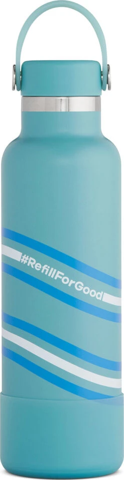 Hydro Flask RefillForGood Standard Wide Mouth Bottle - Limited Edition - 21 Oz|-|Bouteille Standard RefillForGood Wide Mouth - Édition Limitée - 21 Onces -Drinkware Shop HYD RFGS21SX458 7E 7EDetail1 20Bayou 960fd3c3 9c1e 4939 aa0b 2801456e89db