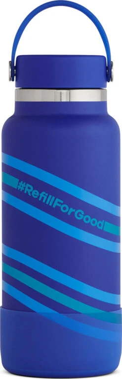 Hydro Flask RefillForGood Standard Wide Mouth Bottle - Limited Edition - 32 Oz|-|Bouteille Standard RefillForGood Wide Mouth - Édition Limitée - 32 Onces 13 Hydro Flask RefillForGood Standard Wide Mouth Bottle - Limited Edition - 32 Oz|-|Bouteille Standard RefillForGood Wide Mouth - Édition Limitée - 32 Onces -Drinkware Shop HYD RFGW32BTS109 7E 7EDetail1 20Wave