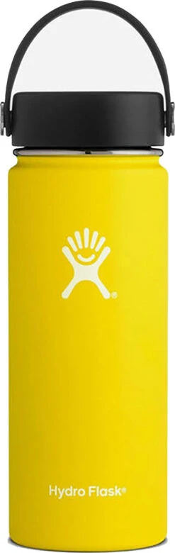 Hydro Flask Wide Mouth Bottle - 18 Oz|-|Bouteille à Large Ouverture - 18 Onces -Drinkware Shop HYD W18TS 7ELemon fd31e52d fd54 4346 97ae 349206d6baba