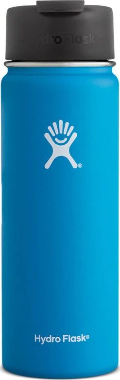 Hydro Flask 20 Oz Wide Mouth - Flip Lid Bottle|-|Bouteille Hydro Flask 20 Oz Grand Goulot - Bouchon à Charnière -Drinkware Shop HYD W20FP 7EPacific