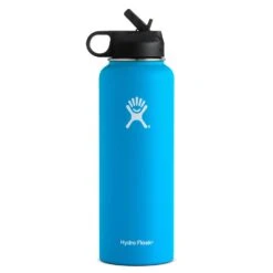 Hydro Flask 40 Oz Wide Mouth W/ Straw Lid Bottle|-|Bouteille 40 Onces Wide Mouth Avec Paille -Drinkware Shop HYD W40SW 7EPacific