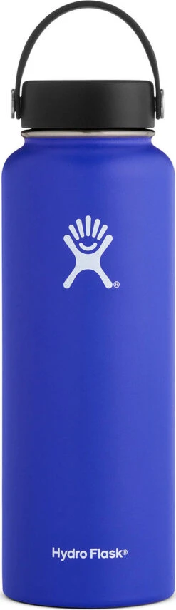 Hydro Flask Wide Mouth Bottle - 40 Oz|-|Bouteille à Large Ouverture - 40 Onces -Drinkware Shop HYD W40TS 7EBlueberry 8a07130d e11b 4593 9462 f20b985a5a2e