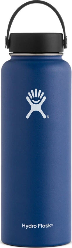 Hydro Flask Wide Mouth Bottle - 40 Oz|-|Bouteille à Large Ouverture - 40 Onces -Drinkware Shop HYD W40TS 7ECobalt 8330e43d 08ff 46a2 a18d 020d34bfb544