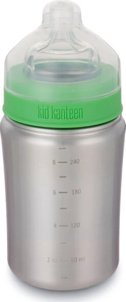 Klean Kanteen Baby Bottle 9oz - Medium Flow Nipple|-|Bouteille Bébé 9OZ - Embout Débit Moyen Pour Bébé