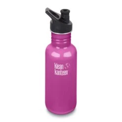 Klean Kanteen Classic Stainless Steel Bottle With Sport Cap - 18 Oz|-|Bouteille Classic En Acier Inoxydable Avec Couvercle Sport - 18 Onces -Drinkware Shop KKN 1003075 7EWild 20Orchid 35167cd2 dcc3 467d 8e89 b19158b0b03d