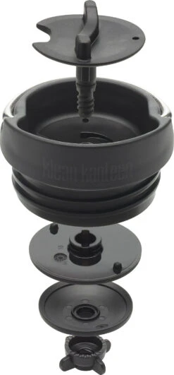 Klean Kanteen TKWide Insulated Bottle With Coffee Cap - 12 Oz|-|Bouteille Isolée TKWide Avec Bouchon De Café - 12 Onces -Drinkware Shop KKN 1005666 7E 7EDetail2 20Juicy 20Pear