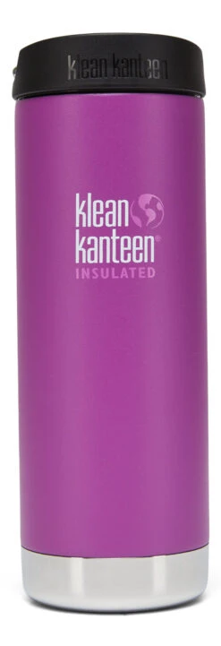 Klean Kanteen TKWide Insulated Bottle With Coffee Cap - 16 Oz|-|Bouteille Isolée TKWide Avec Bouchon De Café - 16 Onces -Drinkware Shop KKN 1005675 7EBerry 20Bright 40947be0 4d14 4eb0 a2ac 3a8b2b26f50b