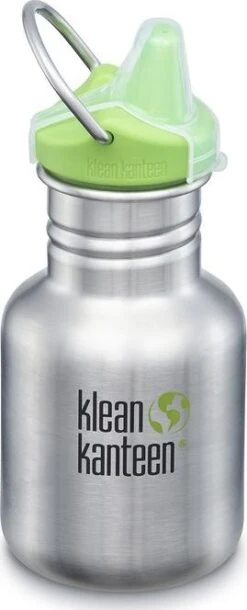 Klean Kanteen Classic Sippy Stainless Steel Bottle With Kid Sippy Cap - 12 Oz - Kids|-|Bouteille En Acier Inoxydable Classic Avec Bouchon Sippy - 12 Onces - Enfant -Drinkware Shop KKN 1005697 7EBrushed 20Stainless 58dc6a94 b4b7 4121 8984 47b807ffe9ca