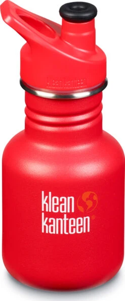 Klean Kanteen Classic Sippy Stainless Steel Bottle With Kid Sippy Cap - 12 Oz - Kids|-|Bouteille En Acier Inoxydable Classic Avec Bouchon Sippy - 12 Onces - Enfant -Drinkware Shop KKN 1005697 7ELadder 20Truck