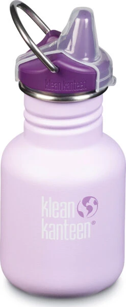 Klean Kanteen Classic Sippy Stainless Steel Bottle With Kid Sippy Cap - 12 Oz - Kids|-|Bouteille En Acier Inoxydable Classic Avec Bouchon Sippy - 12 Onces - Enfant -Drinkware Shop KKN 1005697 7ESugarplum 20Fairy