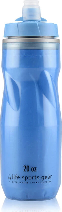 20 Oz Insulated Water Bottle|-|Bouteille D'eau Isolée - 20 Oz -Drinkware Shop LSG LS BOT20 7EBlue
