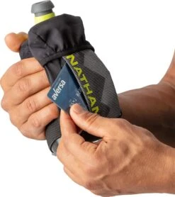 Nathan QuickSqueeze Handheld Bottle 12oz - Unisex|-|Bouteille à Ordinateur De Poche QuickSqueeze 12oz - Unisexe -Drinkware Shop NAT NS70280 7E 7EDetail 20Black 20 20Finish 20Lime b48f6274 51b6 4463 b6e5 06182ab7d4bf