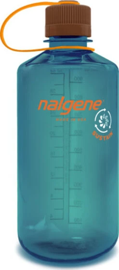 Nalgene Narrow Mouth Sustainable Bottle 32oz|-|Bouteille à Petit Goulot Durable 32oz -Drinkware Shop NLG 20201032 7ETeal