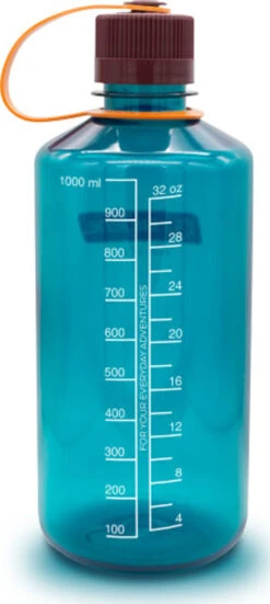 Nalgene Narrow Mouth Sustainable Bottle 32oz|-|Bouteille à Petit Goulot Durable 32oz -Drinkware Shop NLG 20201032 7E 7EBack 20Teal c3a5103b 3651 4843 bd71 e430dfe4b3fd